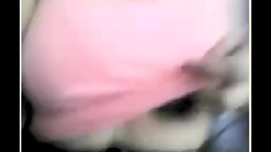 Hot office secratary showing her boobs to Boss