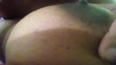 Southindian Aunty's HUGE Boobs Sucking by her Partner