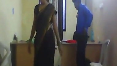 Indian wife with boss