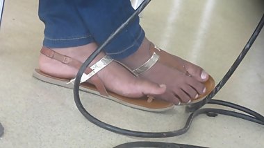 Cute Indian natural toes 2