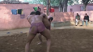 Indian Wrestler's hot ass