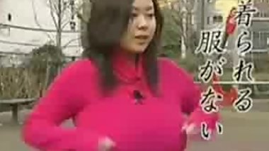 Fuko gets a blast of sticky hot goo all over her massive teenage udders