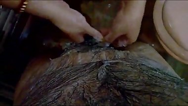 divorced neighbour chhabi cleaning my dick before fuck