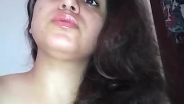 Hot beauty Showing her Huge boobs and Pussy