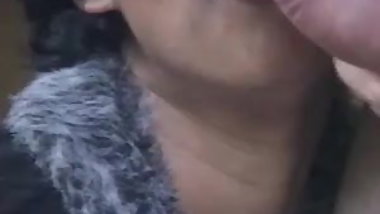 Nervous Indian sucks fat old mans cock