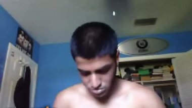 012  Indian guy cums and shows off his ass
