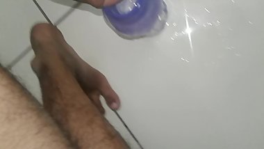 Teen boy ejaculate in water