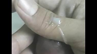 Cum in hand