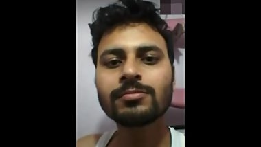 Indian man show his dick on cam