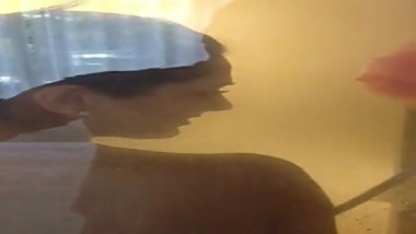 Someones gf doing naughty things in shower