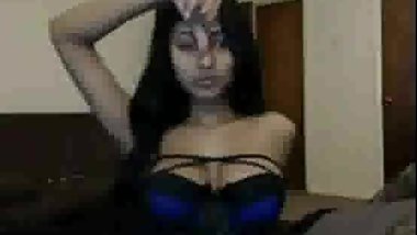 Sexy Indian babe teasing on webcam