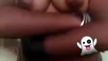 Horny indian college girl video call stripping after class
