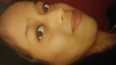 Ruba's bf  cum on her face