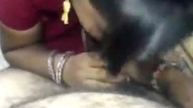 Indian in red saree