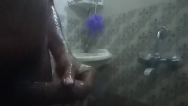 Indian guy fapping in bathroom hot video juicy cumshot