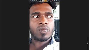 Indian Tamil Handsome Ola Driver Jerking and Cumming n Public, Chk Private