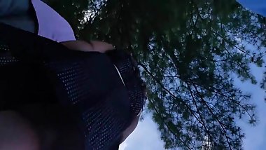 Indian up skirt