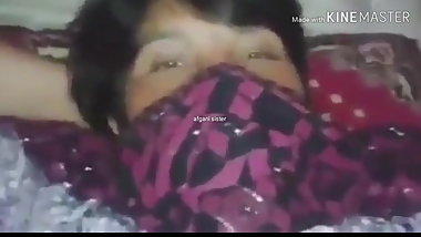 Afghani sister enjoying with Indian boyfriend  in Delhi