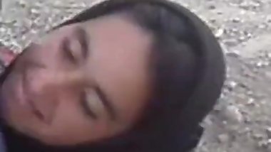 Beautiful arab teen gangbanged