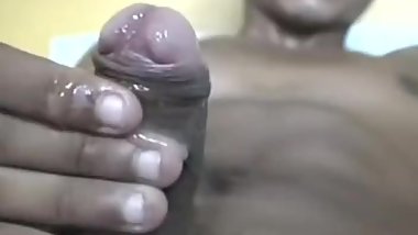 Fat juicy cock - wank and foreskin play (VA)
