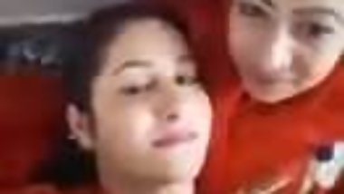 Arab Lesbians Making out and Smoking
