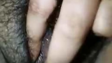 Indian girl recording for her boy friend