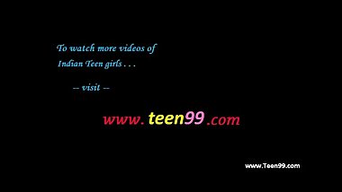 indian desi girl is enjoyed and observed by young boy