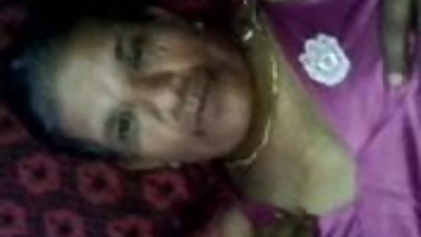 satin maami maid in nighty