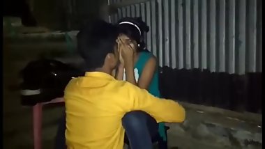 Indian lovers making out