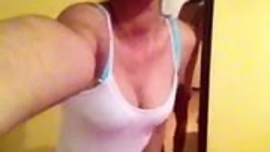Indian Teen Bedroom Selfie
