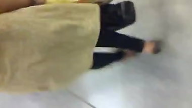 My Sister's perfect hot ass while walking