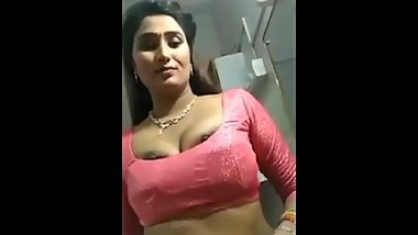 Traditional Indian aunty teasing