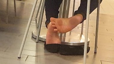 Sexy Indian wrinkled Soles