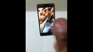 My first cum tribute