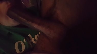Arabic woman giving me  Throbbing head feels so good