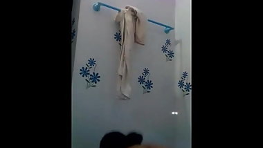 Indian teen bath
