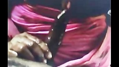 Big Black Tamil Penis gets Oily Handjob and Blowjob by Dravidian Beauty