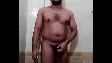 Indian married daddy dancing and put finger in asshole