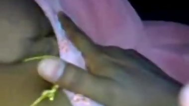 Playing with Indian GFs boobs