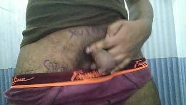 Desi Indian cock cumshot