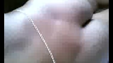 My wife in bed