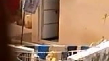 aunty showing assets in terrace
