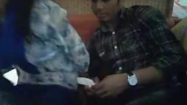 Lovers in Restaurant