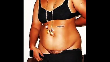 Indian mom dress changing