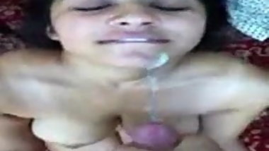 NRI Horny Bitch sucking fuking n taking on Face