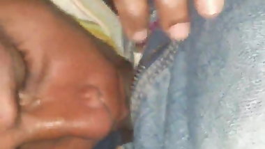 Indian whore blowing me