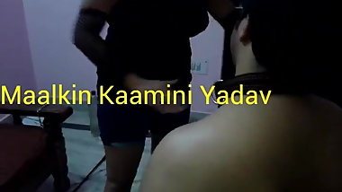 Indian Femdom Goddess Kaamini Yadav Face Slapping Video