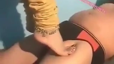 Indian foot worship