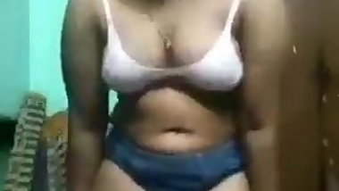 Indian girl dress change