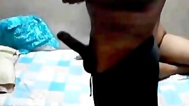 Rock Hard Big Black South Indian Dick pleases Hefty Dark Madrasan